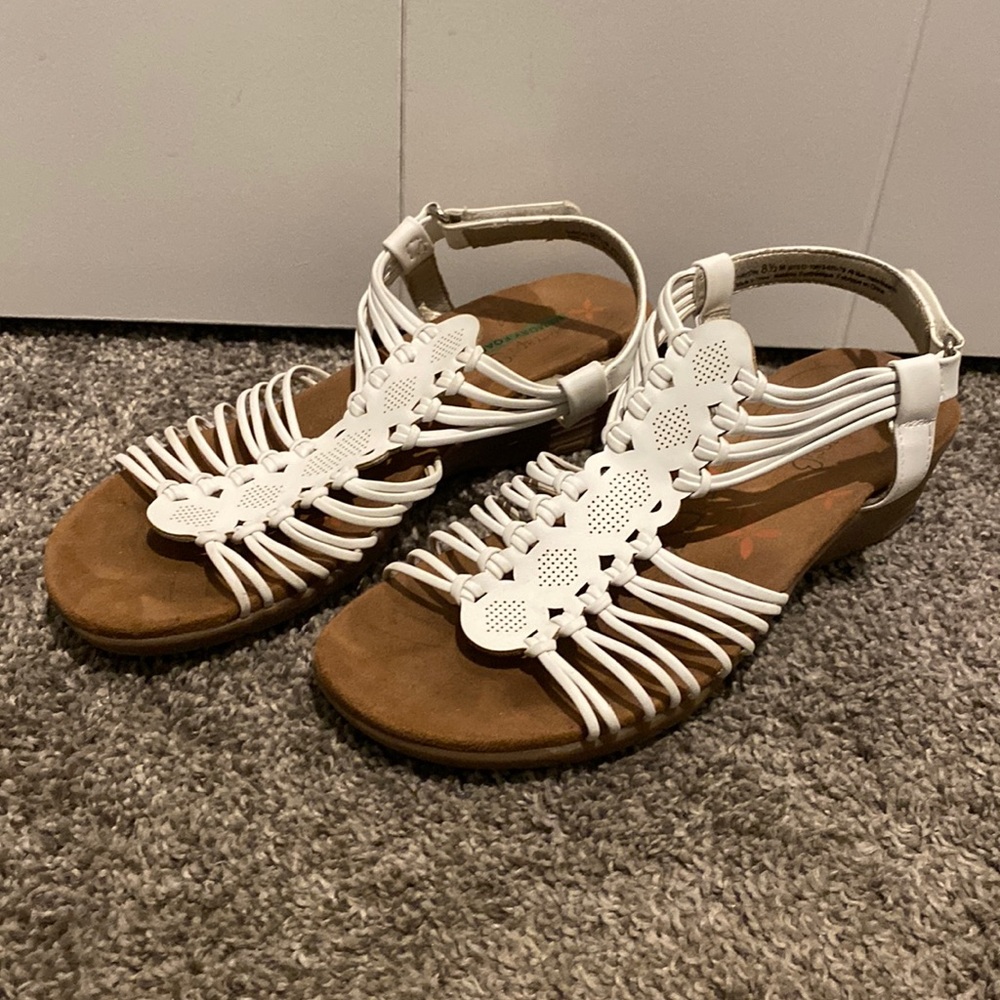 White Sandals